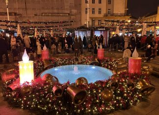 Светлини и усмивки в предколеден Загреб